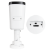 IP камера BCS-P-TIP26FCL3-Ai1, 6MP, 2.8mm, WhiteLight, SD, Mic, PoE